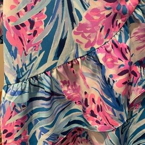 Lilly Pulitzer faux wrap dress